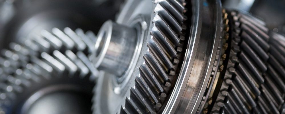 Parts,From,A,Vehicle,Gearbox.,Shallow,Depth,Of,Field,With